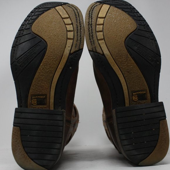 Dan Post Boots Women's 6M Brown Jesse Barnyard Square Toe Western Cowboy DP6052 - Picture 16 of 16